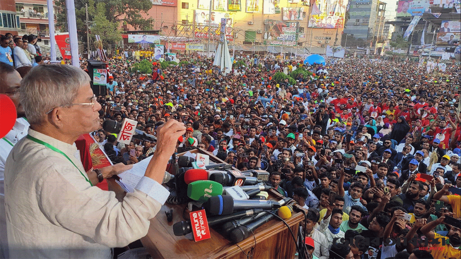 শেখ হাসিনার অধীনে কোনো নির্বাচন নয় : মির্জা ফখরুল