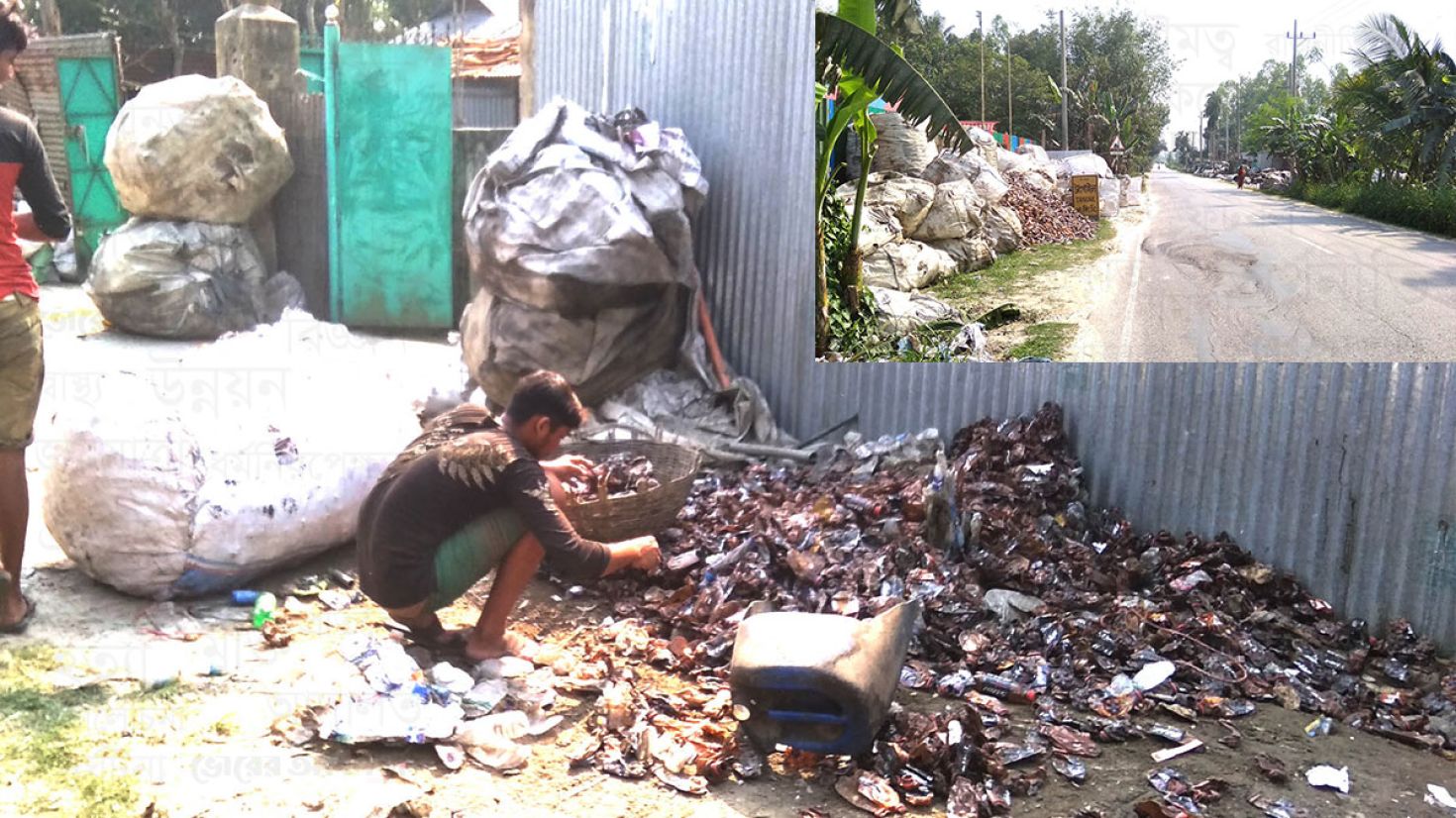 টাঙ্গাইলে ভাঙাড়ি প্রতিষ্ঠানের বর্জ্য ব্যবস্থাপনায় অনিয়ম