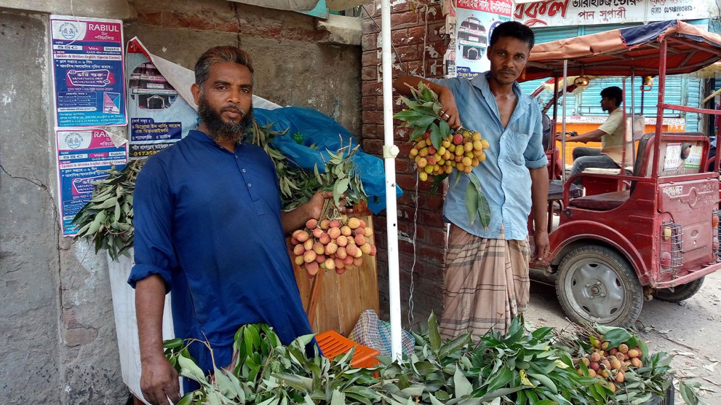 দিনাজপুরের লোভনীয় টসটসে লিচু এখন বাজারে, দাম একটু বেশি