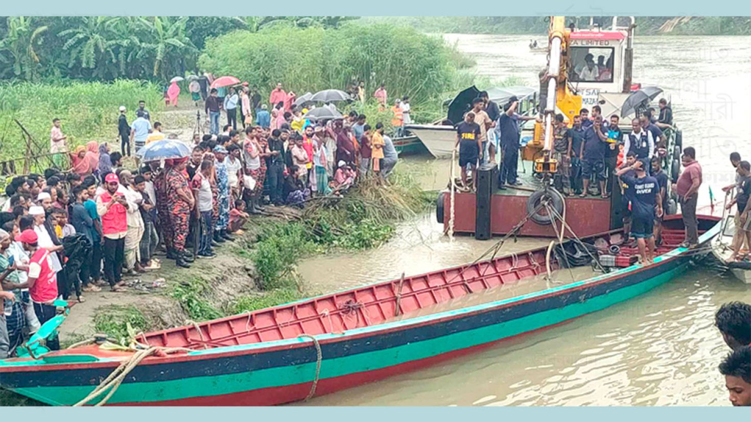 মুন্সীগঞ্জ ডুবে যাওয়া ট্রলার উদ্ধার হয়নি: নিখোঁজ ৫