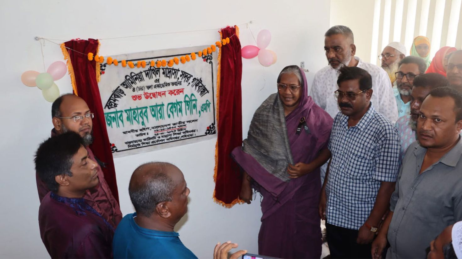 গাইবান্ধায় দুটি বিদ্যালয়ের নব নির্মিত একাডেমিক ভবন উদ্বোধন ও অভিভাবক সমাবেশ