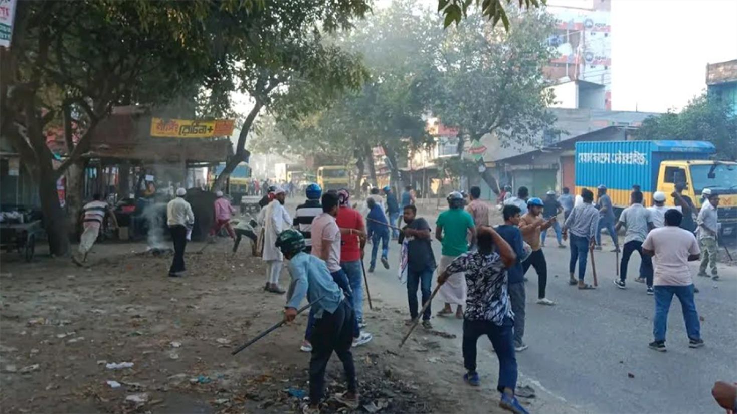 কিশোরগঞ্জে গুলিতে ২ জন নিহত