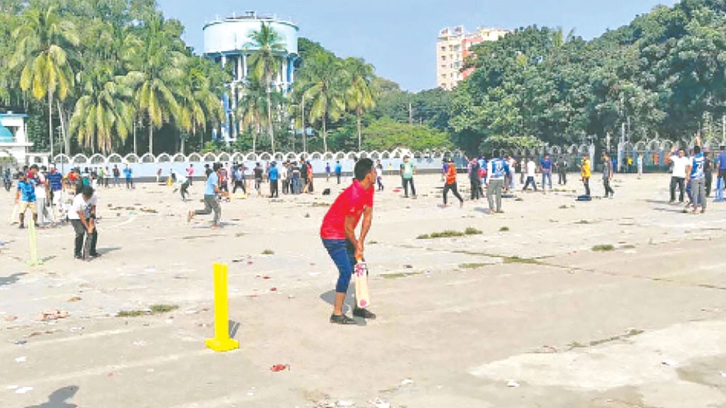 ঈদগাহ ছাড়া নেই খেলার মাঠ