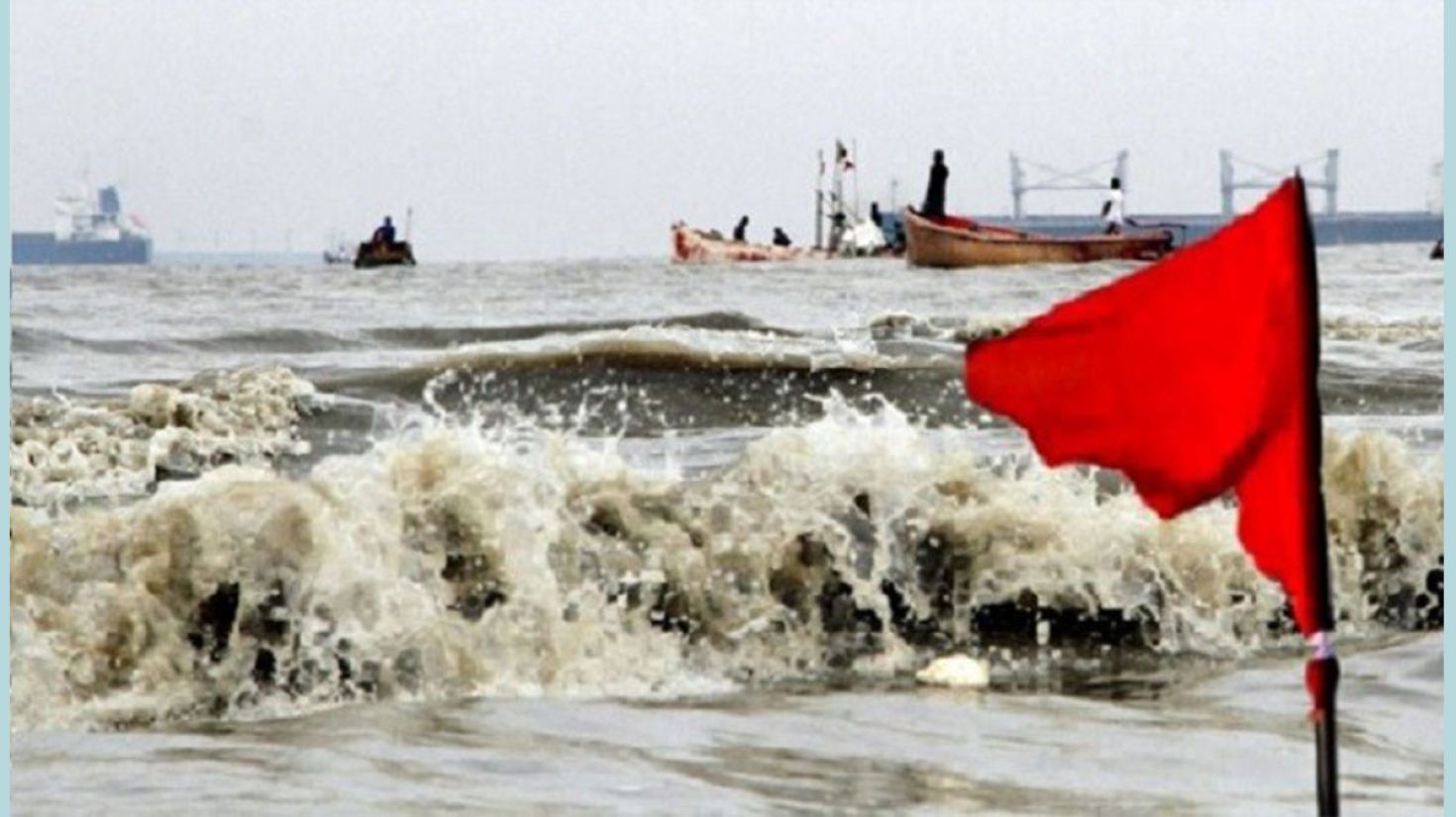 সমুদ্রবন্দরে ১ নম্বর সতর্ক সংকেত