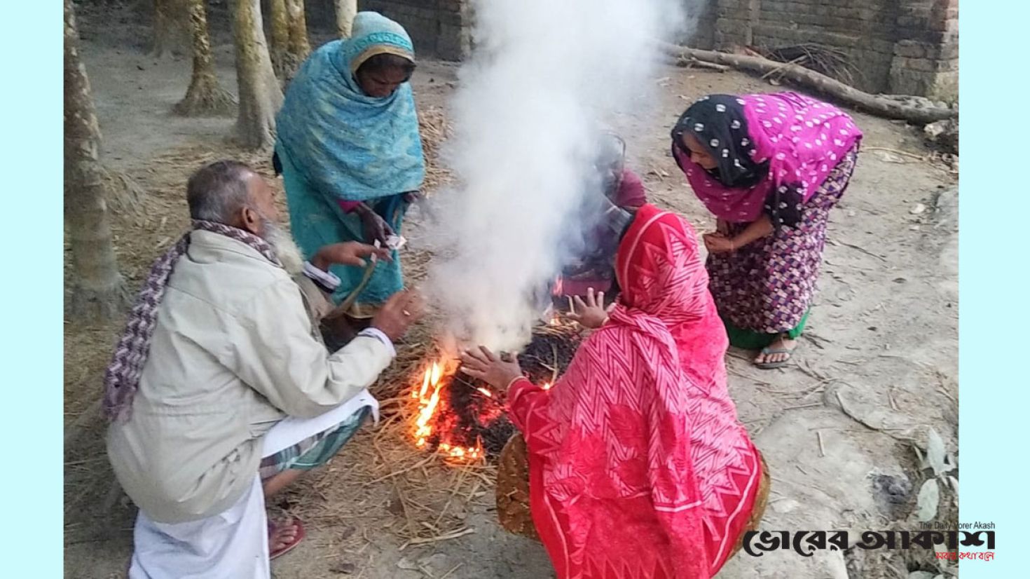 উত্তরের জনপদে জেঁকে বসেছে শীত