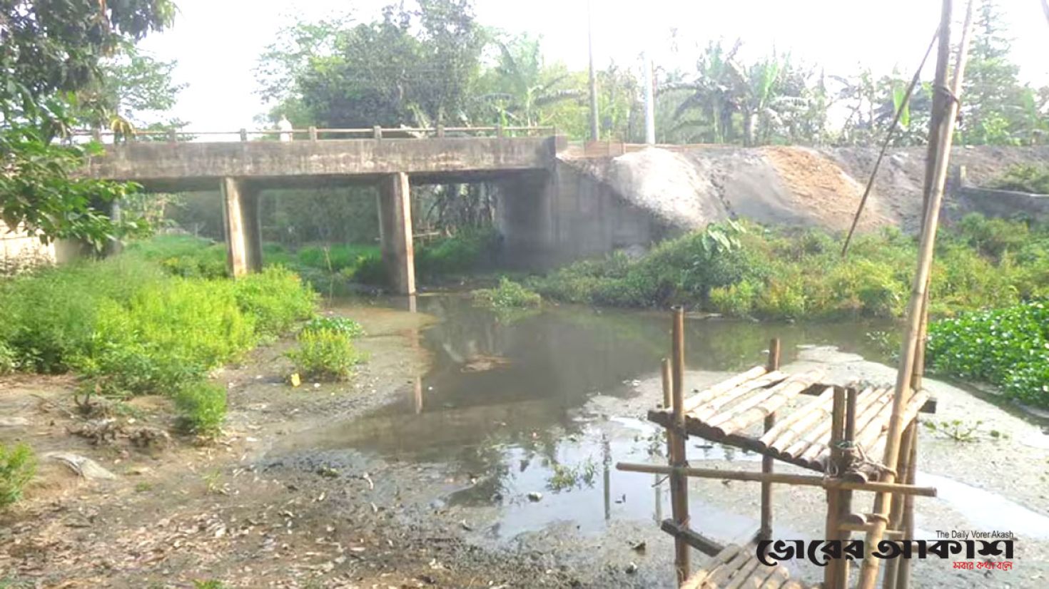 সংস্কারের অভাবে অস্তিত্ব হারাতে বসেছে খাল