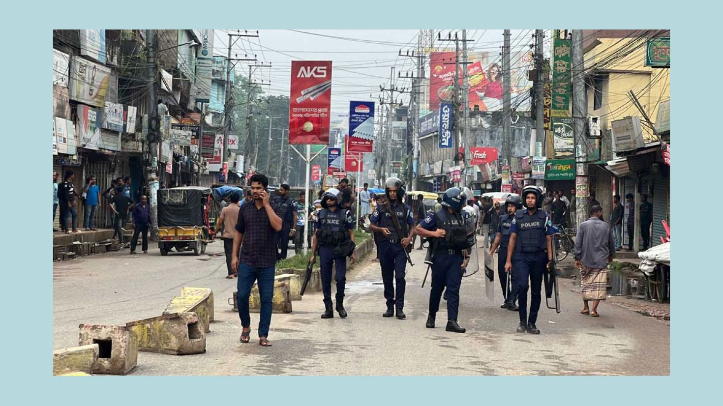 পরিস্থিতি এড়াতে জেলা সদর এলাকায় ১৪৪ ধারা জারি