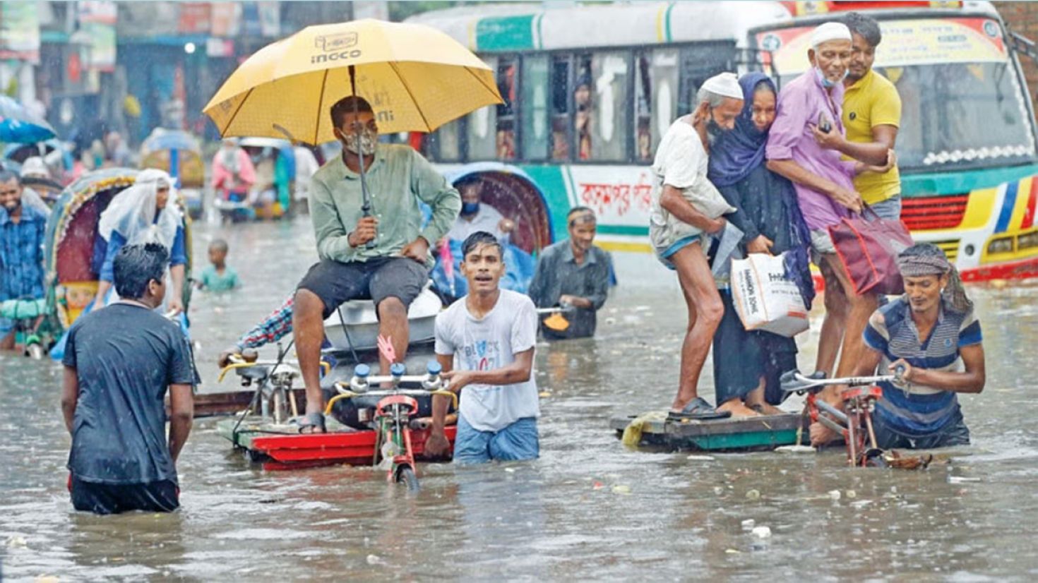 ১৫ খাল খননে দূর হবে
ঢাকার ৮০% জলাবদ্ধতা