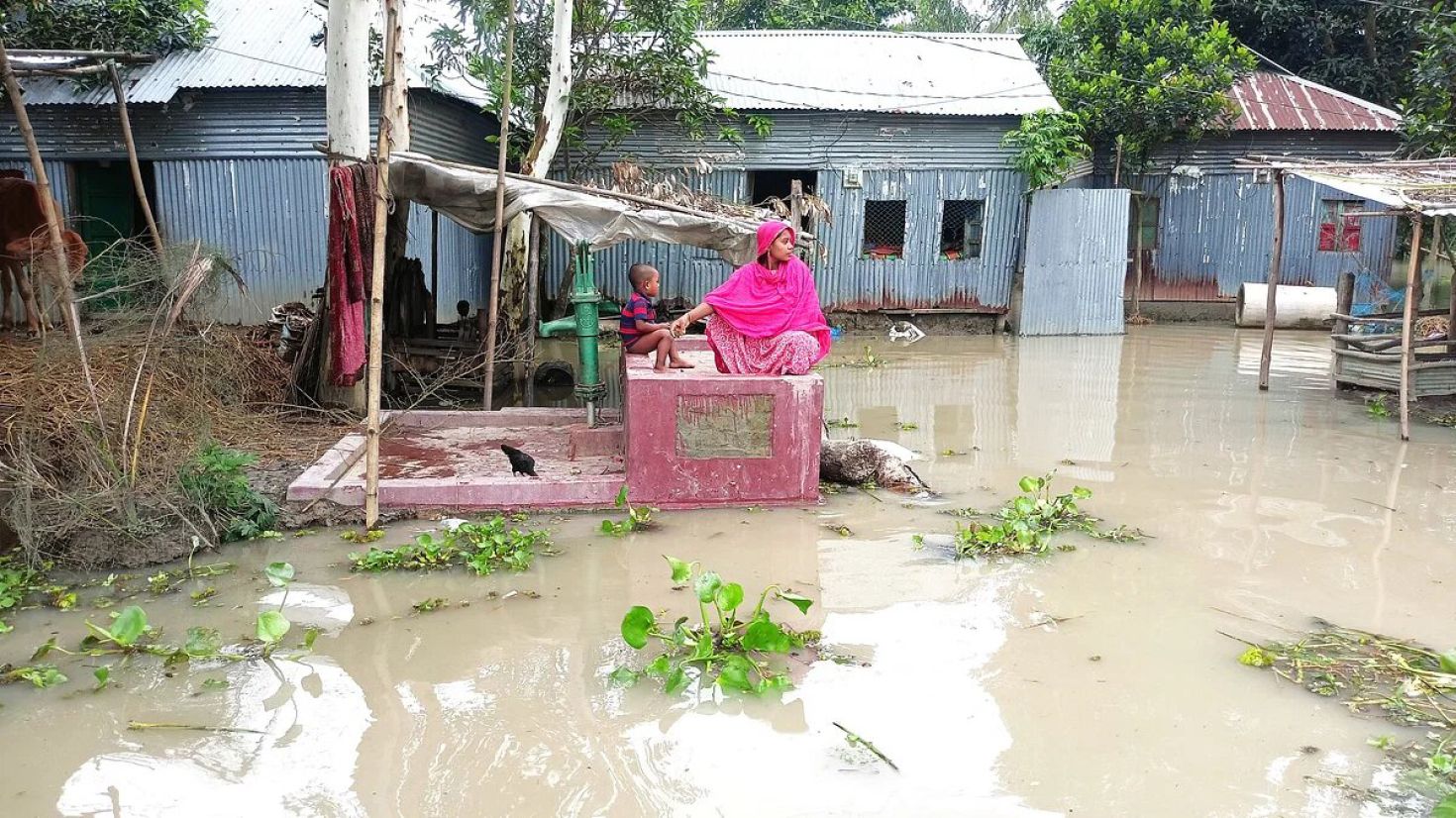 বন্যা নিয়ন্ত্রণ ও পুনর্বাসন চায় মানুষ
