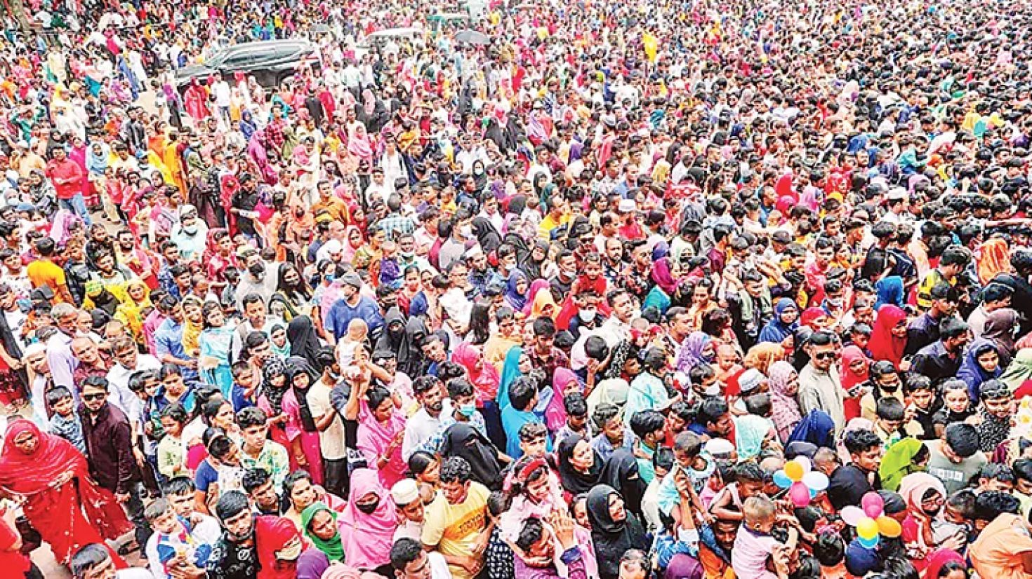 বাংলাদেশের জনসংখ্যা
৪০ কোটি ছাড়িয়েছে -বিশ্ব জরিপ সংস্থা