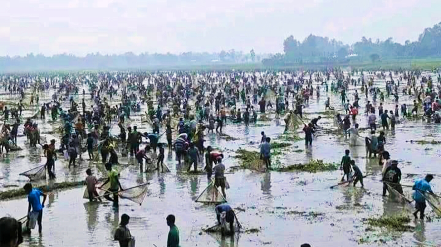 শেরপুরে ঐতিহ্যবাহী ‘বাউত উৎসব’