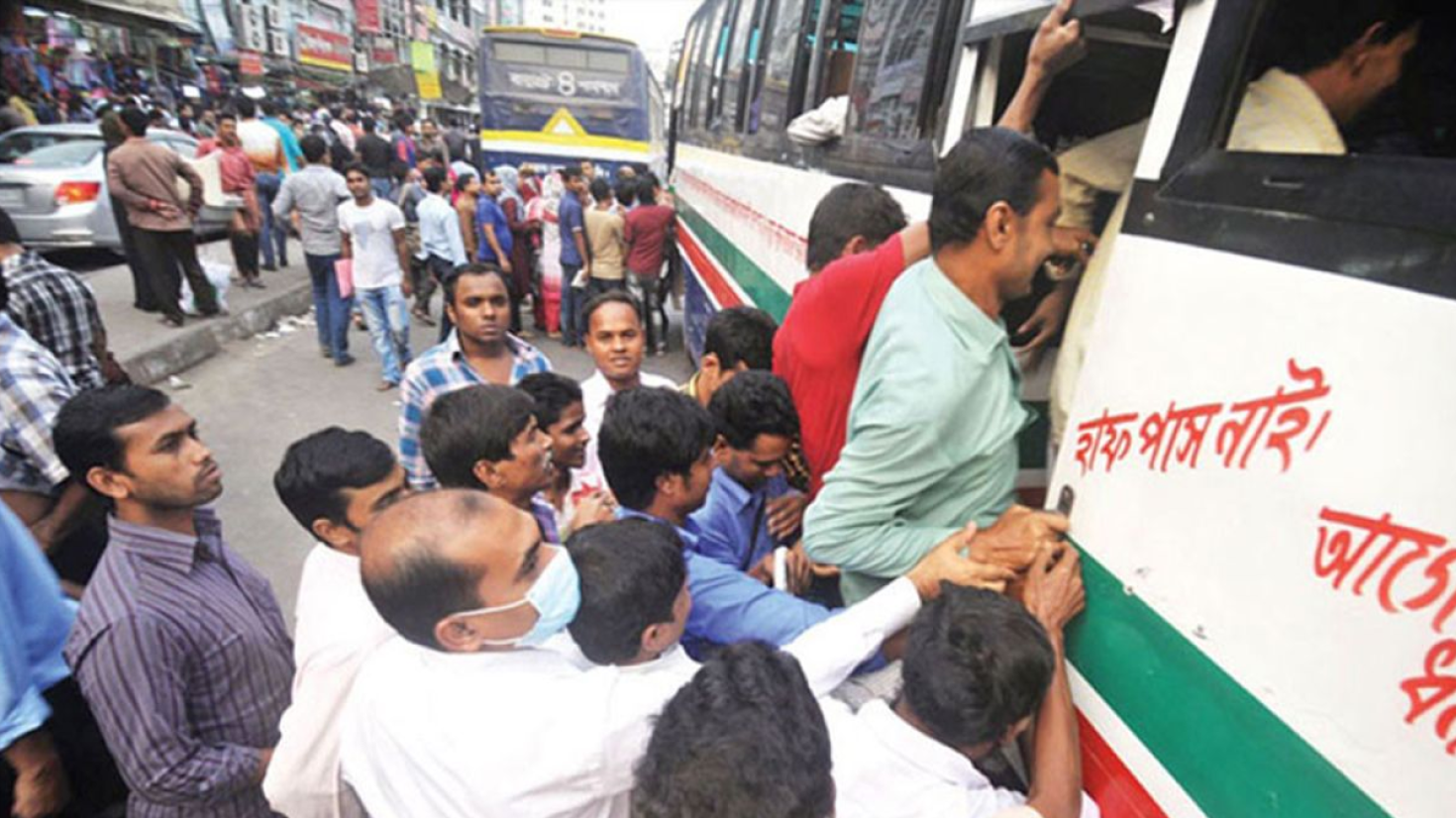 নীতিনির্ধারকরা গণপরিবহনের ভোগান্তি বোঝেন না