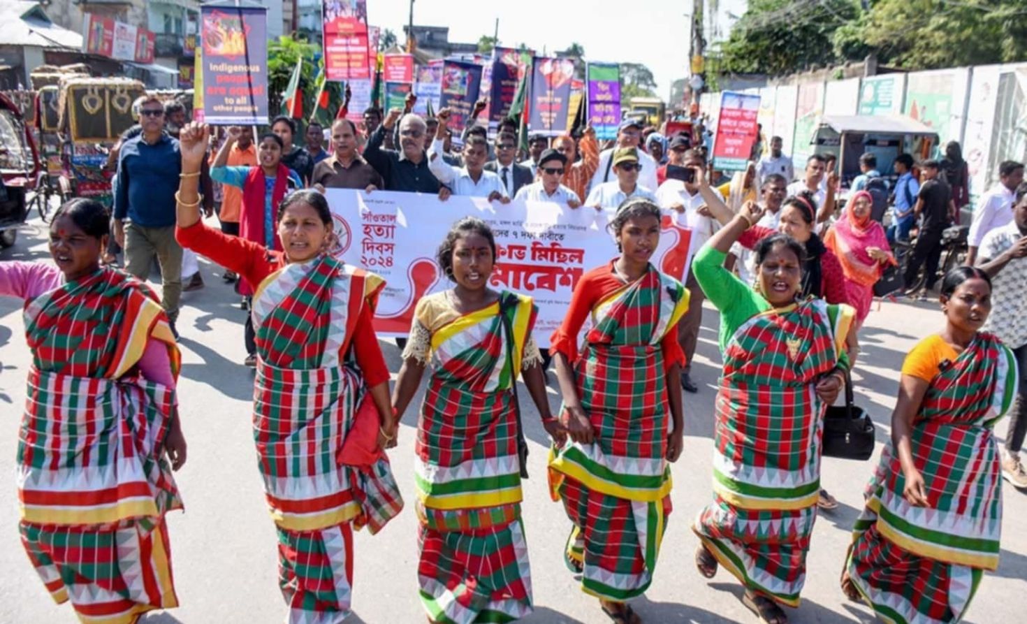 তিন সাঁওতাল হত্যার বিচার হয়নি দীর্ঘ নয় বছরেও