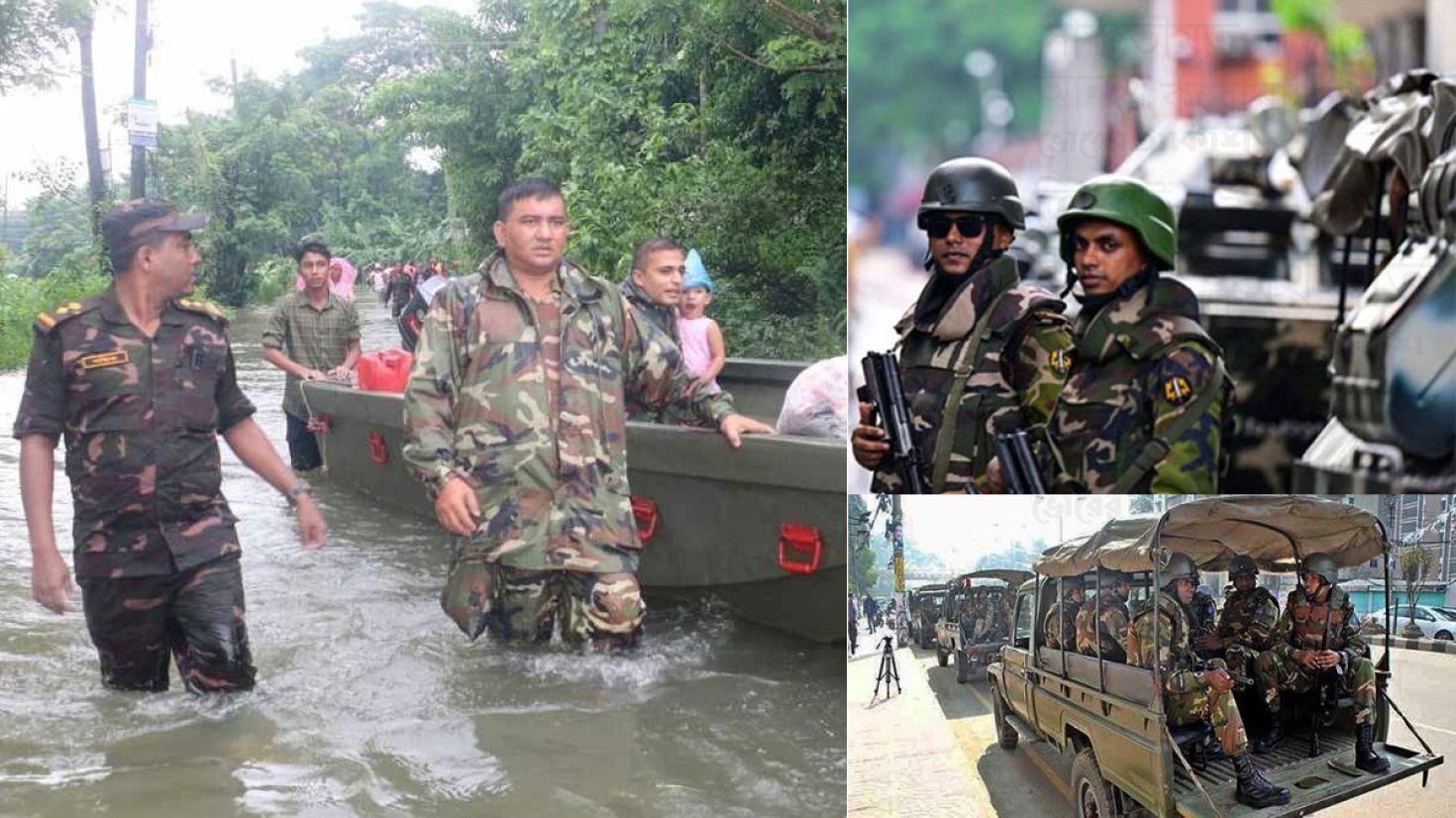 সরকার যত দিন চাইবে ততদিন মাঠে সেনাবাহিনী