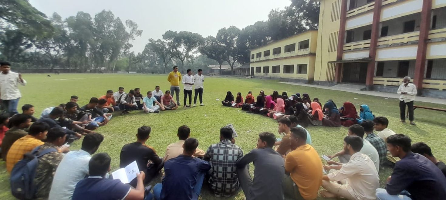 সুন্দরগঞ্জে শিক্ষা প্রতিষ্ঠানে ছাত্রদলের মতবিনিময়