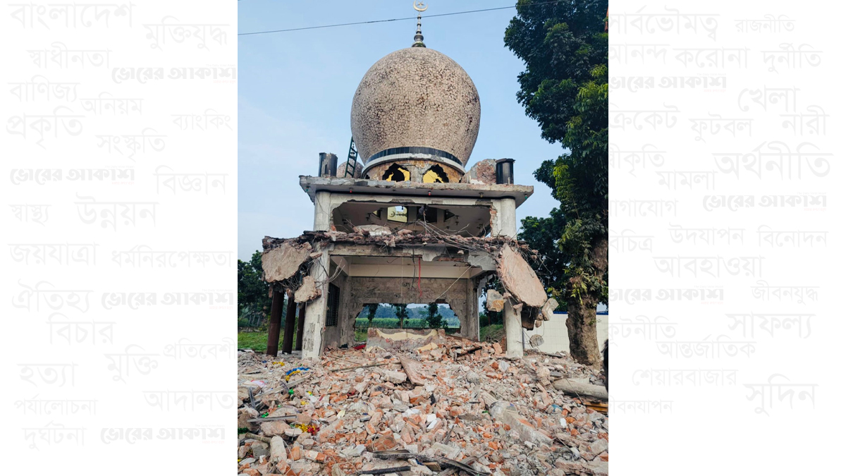 'বুচাই পাগলার' মাজার ভাঙচুর