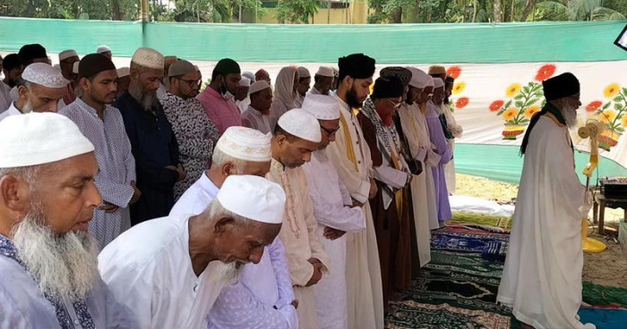 চাঁদপুরের ৪০ গ্রামে ঈদ উদযাপন