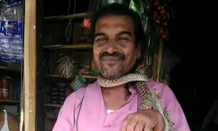 সাপ ধরতে গিয়ে সাপুড়ের মৃত্যু