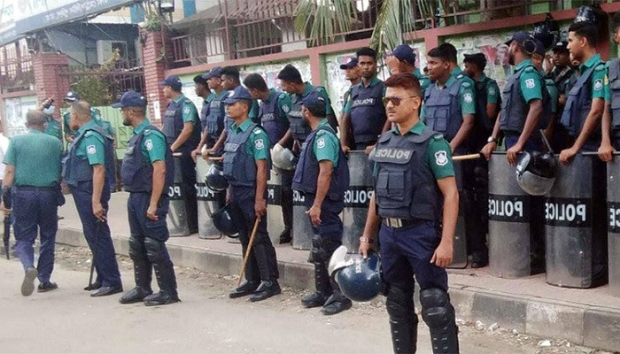 তিন সমাবেশ ঘিরে ১৪ হাজার পুলিশ মোতায়েন