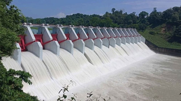 পঞ্চম দফায় ৬ ইঞ্চি খোলা হলো কাপ্তাই বাঁধের জলকপাট