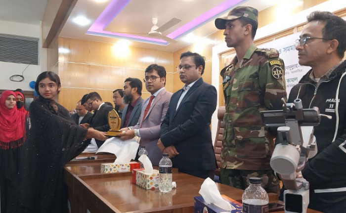 গফরগাঁওয়ে কৃতি শিক্ষার্থীদের সংবর্ধনা