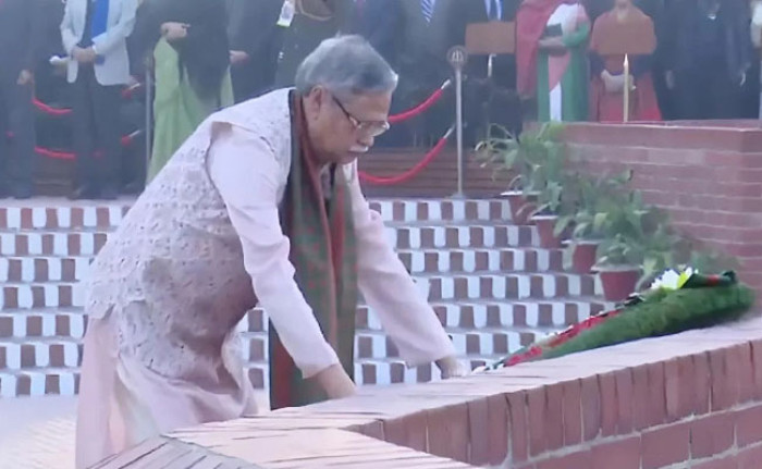 জাতীয় স্মৃতিসৌধে রাষ্ট্রপতির শ্রদ্ধা