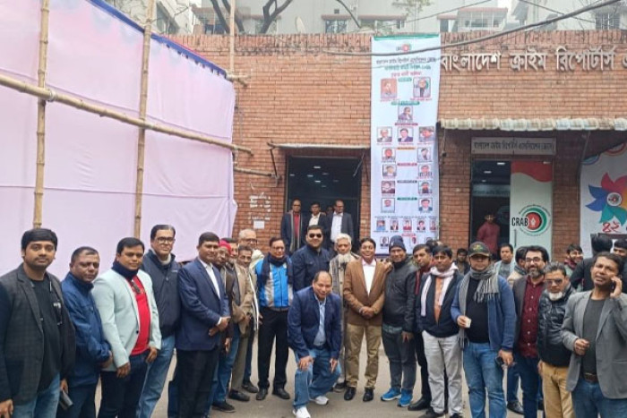 ক্র্যাব নির্বাচনের ভোটগ্রহণ চলছে